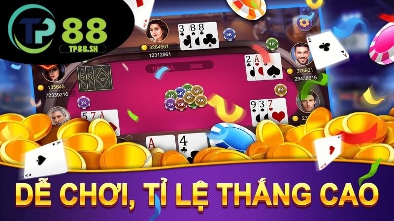 Bài cào TP88 - Chơi nhanh thắng lớn đổi thưởng liền tay 5 Giới thiệu bài cào TP88